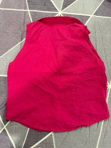 Vibrant Pink corset Sleeveless Top💕