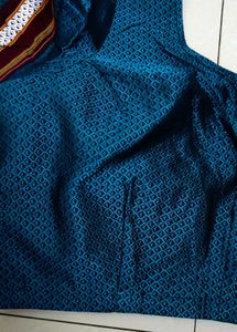 parrot green khan Blouse