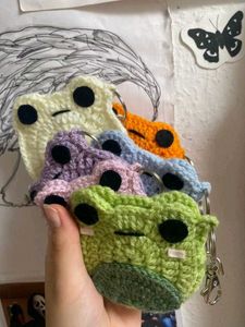 Crochet Frog Keychain/earpod case