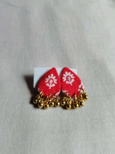 Bohemian Fabric Earrings
