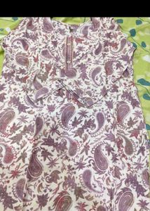 Stylish Paisley Print Kurta Set with Dupatta