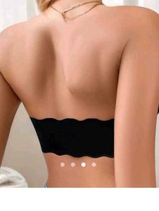 Black Strapless Bra