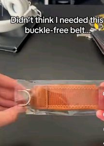 Buckle-Free D-Ring Adjustable Belt