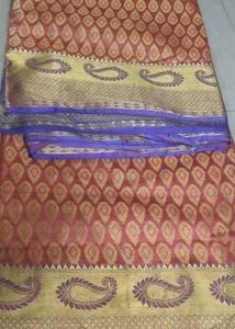Beautiful Pink Silk Saree