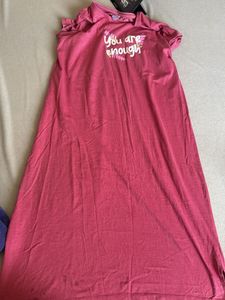 pack of 2 Zivame loungewear Tshirt Dresses