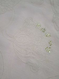 Elegant Pink Embroidered Saree