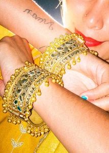 Exquisite Gold-Plated Designer Bangles