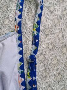Floral Halter Neck Bikini Top