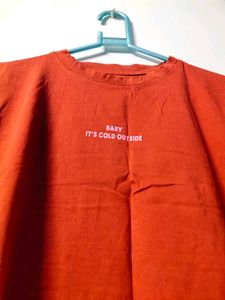 Red Graphic Print T-Shirt
