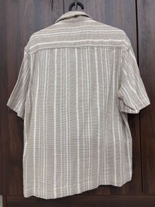 Men's Striped Short Sleeve Shirt