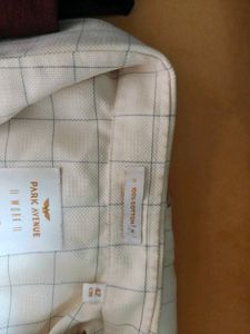 Park Avenue 100% cotton Men's Checked Casual Shirt