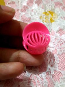Sparkling Flower Claw and Pink cute Clip