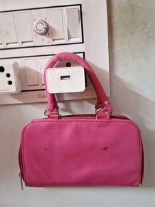 Stylish Black Tote Bag with Embellishments