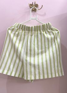 Striped Casual Shorts| SIZE-28/S