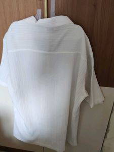 Classic White Short-Sleeve Shirt