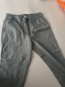 Comfortable Grey Casual Pants