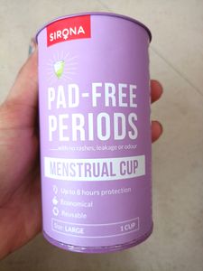 Sirona Reusable Menstrual Cup for Women - Large Si