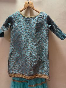 Embellished sharara set