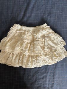 Tiered Ruffle Mini Skirt