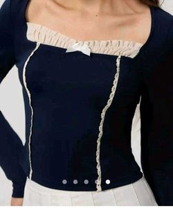 SAVANA Bow Top &amp; A-line Skirt