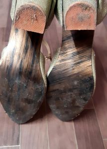 Golden heels