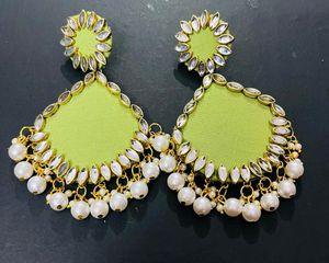 Fancy Party Wear Have Long Size Earrings