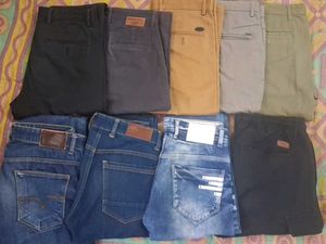 Men's Chinos & Jeans Bundle - 9 Pants