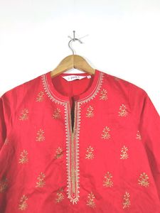 Red Printed Tunic (Women's)