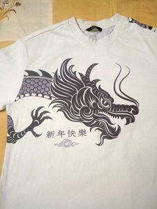 Dragon Graphic Cotton T-Shirt
