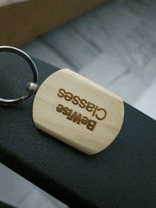 Wooden Polished Keychain