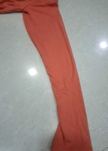Cute Peach Wrap Front Top
