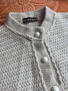 Cream Knit Cardigan