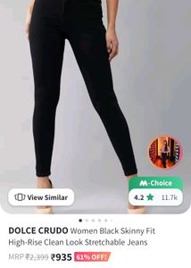 Dolce Crudo Black Jeans