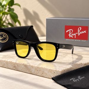 Ray-Ban Sunglasses - Clear &amp; Orange Frames