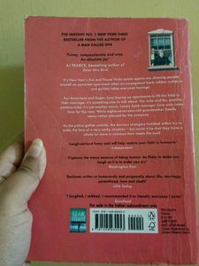 Anxious People by Fredrik Backman Book