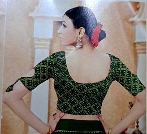 Vibrant Red Blouse for Women