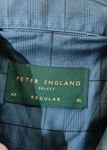 Combo Peter England Plaid Shirt Bundle