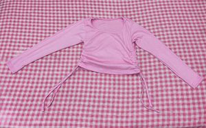 Pink crop top
