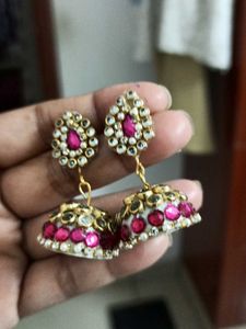 Handmade Jhumka Pair