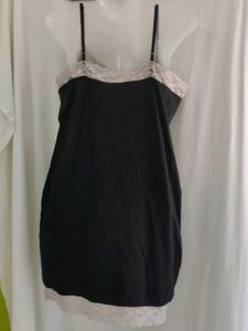 Black Lace Trim Camisole
