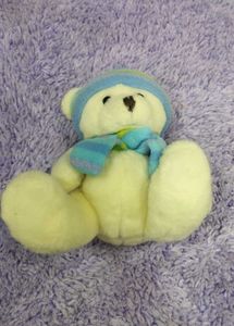 Adorable Plush Bear with Hat &amp; Scarf