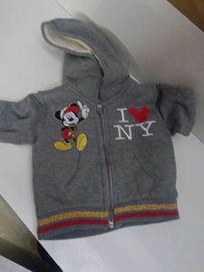 Mickey Mouse Kids Zip-Up Hoodie