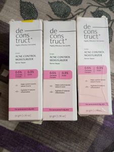 Deconstruct Acne Control Moisturizer (3 Pack)