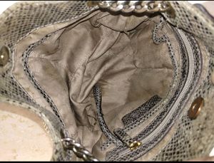 Michael Kors Python Embossed Leather Bag
