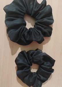 Black Scrunchie Hair Tie