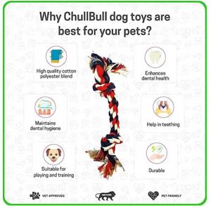 ChullBull Rope Toy for Dogs 🐕✨