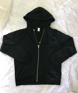 H&amp;M Black Zip-Up Hoodie