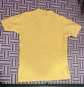 Pale Yellow Polo T-Shirt
