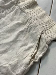 Comfortable Cream Colored Palazzos