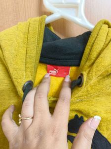 Puma Mustard Hoodie